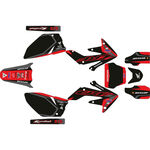 _Kit Completo Adesivi Honda CRF 250 R 04-05 Black Edition | SK-HCRF250405BK-P | Greenland MX_