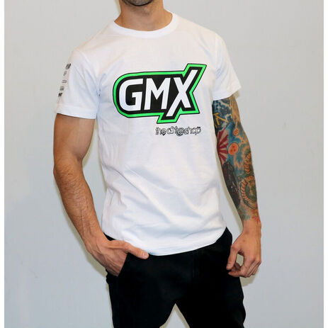 _Maglietta Logo GMX Bianco | PU-TGMX16WT | Greenland MX_