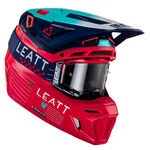 _Casco con Maschera Leatt Moto 8.5 Rosso | LB1023010500-P | Greenland MX_