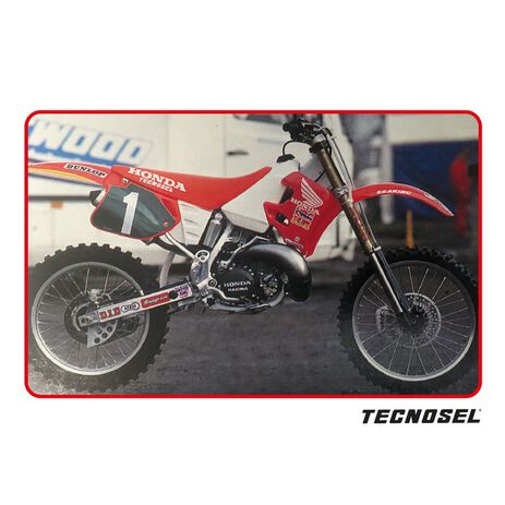 _Kit Adesivi Tecnosel Replica Team Honda 1992 CR 125 93-94 CR 250 92-94 | 21V02 | Greenland MX_