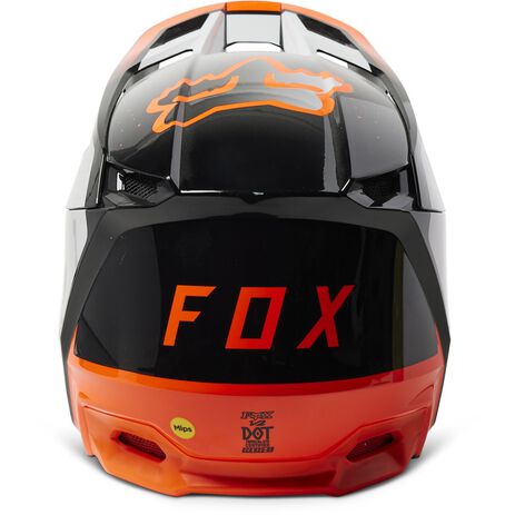 _Casco Fox V2 Vizen Arancione Fluo | 29650-824 | Greenland MX_