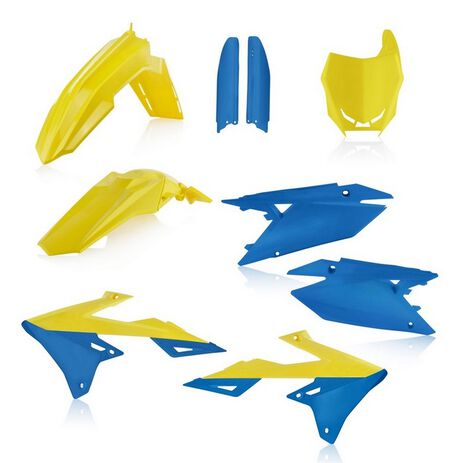 _Full Kit in Plastica Acerbis Suzuki RMZ 450 19-20 Blu/Giallo | 0023623.274-P | Greenland MX_