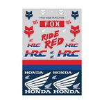 _Pack Adesivi Fox Honda Track | 32537-922-OS | Greenland MX_