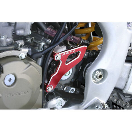 _Protezione Pignone Zeta Honda CR 250 R 02-09 CRF 250 R 04-09 450 R 2008 Yamaha YZ 125 05-16 Rosso | ZE80-9015 | Greenland MX_