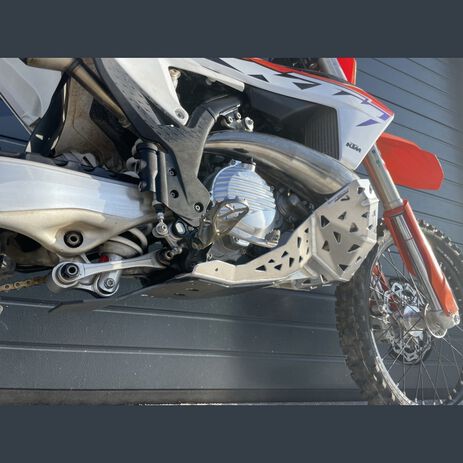 _Paracoppa con Protezione Scarico e Biellette P-Tech KTM EXC 250/300 HQV TE 250/300 2024 | PK027H | Greenland MX_