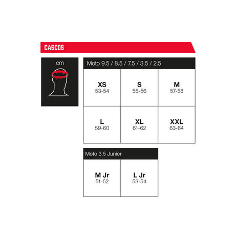 _Casco con Maschera Leatt Moto 3.5 V24 Rosso  | LB1024060440-P | Greenland MX_