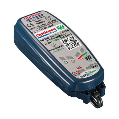 _Caricabatterie per Batterie Litio Tecmate Optimate 12.8V - 13.2V | 38070153 | Greenland MX_