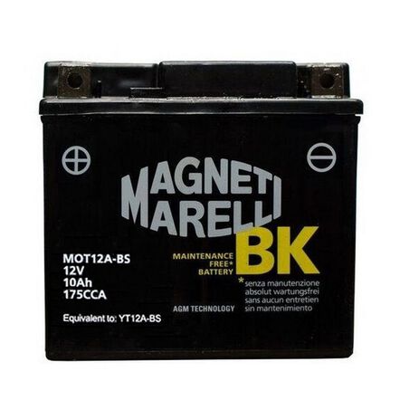 _Batteria Magneti Marelli YT12A-BS | MOT12A-BS | Greenland MX_