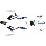 _Kit Completo Adesivi KTM SX/SX-F 2025 Retro Edition | SK-KTSXSXF25RE-P | Greenland MX_
