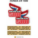 _Kit Adesivi OEM Honda CR 500 R 1986 | VK-HONDCR500R86 | Greenland MX_