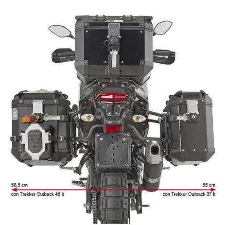 _Portavaligie Laterale Specifico PL One-Fit per Valigie Monokey Cam-Side Trekker Outback Yamaha Ténéré 700 19-.. | PLO2145CAM | Greenland MX_