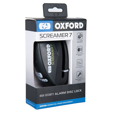 _Lucchetto a Disco con Allarme Oxford Screamer (7mm) | LK289-P | Greenland MX_
