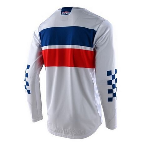 _Maglia Troy Lee Designs GP Racing Stripe Bianco | 307986012-P | Greenland MX_