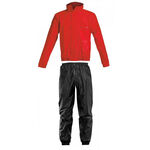 _Giacca + Pantalone Antipioggia Acerbis Logo Rosso/Nero | 0016428.349 | Greenland MX_