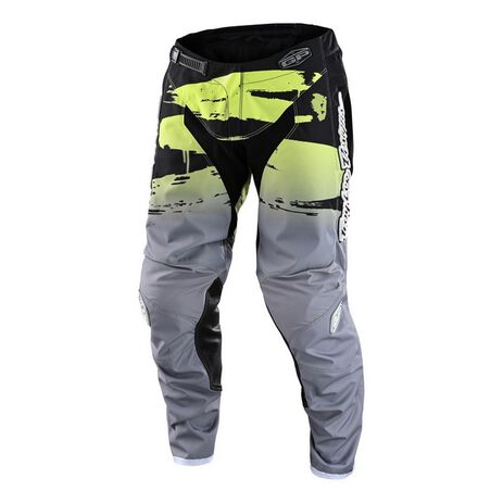 _ Pantaloni Bimbo Troy Lee Designs GP Brushed Nero/Verde | 209895011-P | Greenland MX_