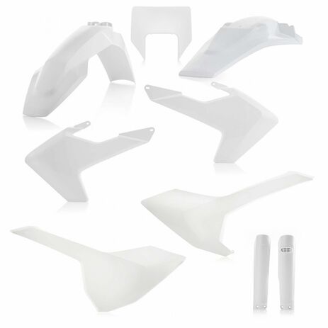_Full Kit In Plastica Acerbis Husqvarna TE/FE 17-19 Bianco | 0022375.030-P | Greenland MX_