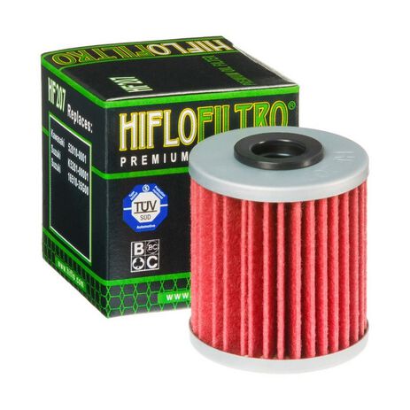 _Filtro Olio Hiflofiltro KX 250 F 04-19 KX 450 F 16-19 RMZ 250 04-.. RMZ 450 05-.. | HF207 | Greenland MX_