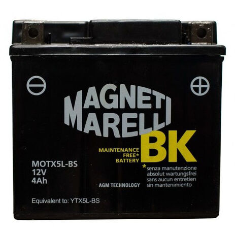 _Batteria Magneti Marelli YTX5L-BS | MOTX5L-BS | Greenland MX_