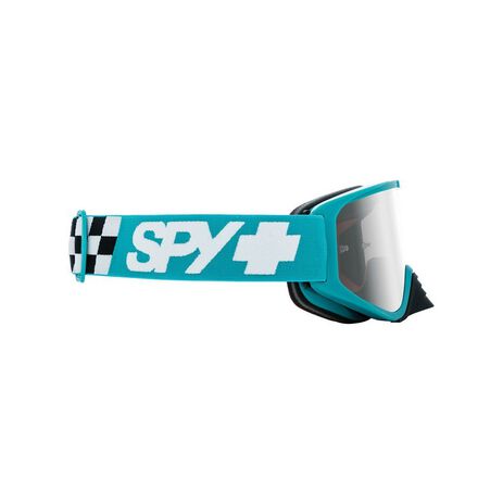 _Maschera Spy Woot Race Checkers HD Affumicate Specchio Turchese | SPY3200000000011-P | Greenland MX_