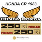 _Kit Adesivi OEM Honda CR 250 R 1983 | VK-HONDCR250R83 | Greenland MX_