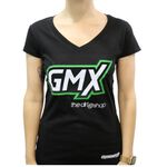 _Maglietta Donna Logo GMX Nero | PU-TGMXW16BK | Greenland MX_