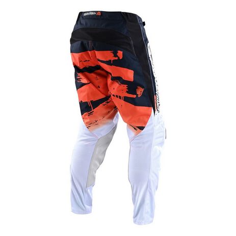 _Pantaloni Troy Lee Designs GP Brushed Blu Navy/Arancione | 207275001-P | Greenland MX_