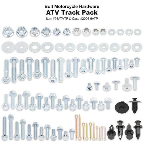 _Kit Viti Assortiti Bolt Track Pack ATV (Giapponese) | BT-TRKATV1 | Greenland MX_