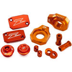 _Kit Accessori in Alluminio Zeta Racing KTM SX 250 13-18 SX-F 250/350/450 13-18 Arancione | ZE51-2443 | Greenland MX_