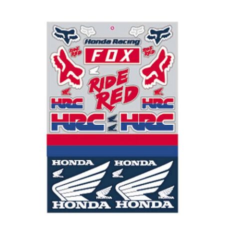 _Kit Adesivi Fox Honda | 23619-574-OS | Greenland MX_